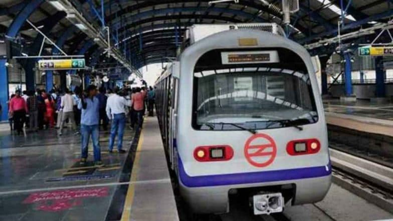 Delhi Metro Train Services on Yellow Line Delayed Due to Passenger on Track at GTB Nagar Delhi Metro Train Services on Yellow Line Delayed Due to Passenger on Track at GTB Nagar