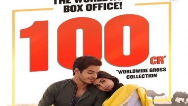 Dhadak Box Office Collection: Janhvi Kapoor's Debut Crosses 100 Crore World Wide