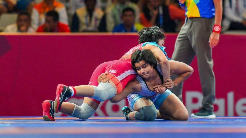 Divya Kakran Wins Bronze Medal in Women’s 68kg Freestyle Wrestling at 2018 Asian Games: 20-Year-Old Wrestler Helps India Increase Its Medal Tally to 10