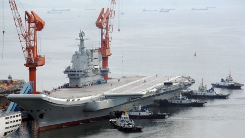 China's First Indigenously Designed Aircraft Carrier Embarks On Sea Trials, Likely To Be Inducted in 2019