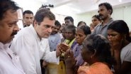 Rahul Gandhi Makes Way For Air Ambulance to Fly Before His Chopper in Flood-Hit Kerala; Watch Video