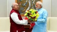 Newly Appointed Governors of Haryana, Uttarakhand and Bihar Meet PM Narendra Modi