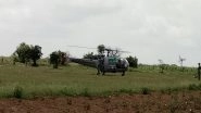 Hyderabad: IAF's CHetak Helicopter Makes Emergency landing In Hakimpet Due To Technical Snag