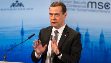 Russian Prime Minister Dmitry Medvedev Warns US Against Ramping Up Sanctions