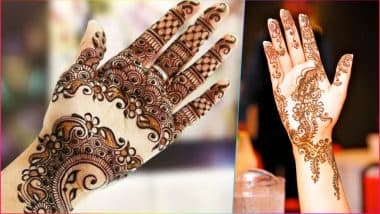 Simple Mehndi Designs for Eid Al-Adha 2018: Apply Easy Mehandi Patterns to Celebrate Bakra Eid on August 22 (Watch Videos to Learn)