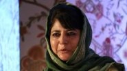 Mehbooba Mufti Stokes Controversy: 'Militants, Security Forces Victimising Each Other&rsquo;s Families in Jammu & Kashmir'