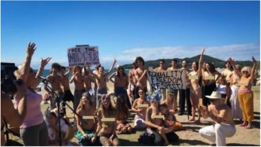 Free the Nipple Movement Joined by Protesters in New South Wales for Gender Equality