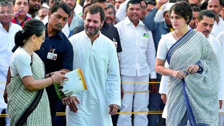 Congress Transition Post Sonia Gandhi: Priyanka Gandhi Vadra Gets Room at AICC Next to Rahul Gandhi Congress Transition Post Sonia Gandhi: Priyanka Gandhi Vadra Gets Room at AICC Next to Rahul Gandhi
