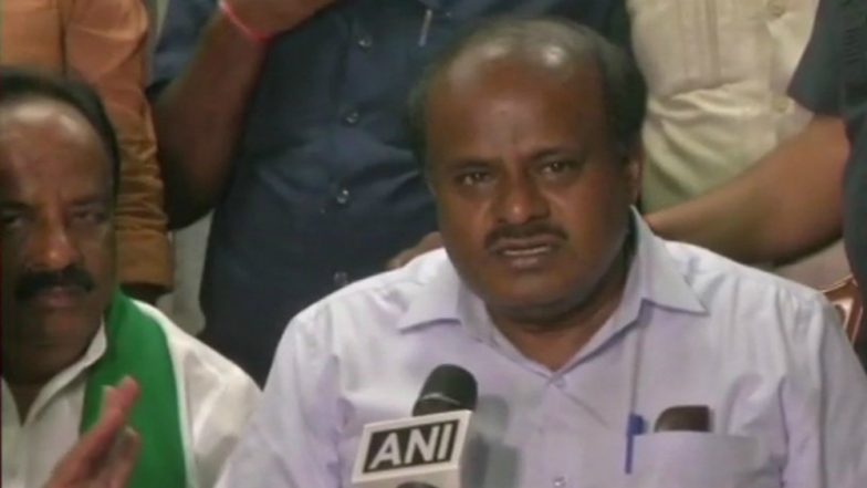 HD Kumaraswamy Accuses Central Government of Vengeance Politics, Say ‘300 Income Tax Officials to Carry Out I-T Raids in Bengaluru’