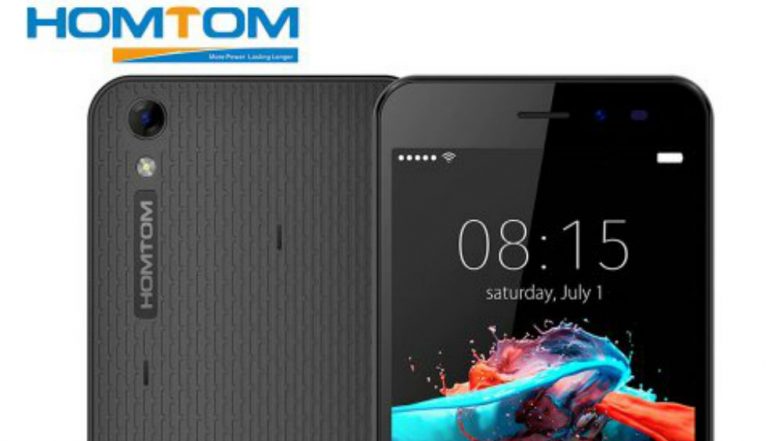 Chinese Brand HOMTOM Debuts in India With 3 Smartphones H1, H3 and H5 With Best Budget
