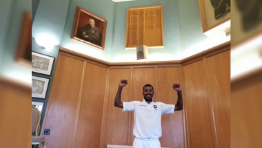 Hardik Pandya’s Five-Wicket Haul Finds Mention on Trent Bridge’s Honour Board: BCCI Shares a Candid Video of the All-Rounder!