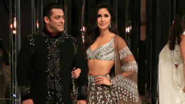 Salman Khan and Katrina Kaif Look Magical as They Walk The Ramp For Manish Malhotra - FIRST Pics Out!