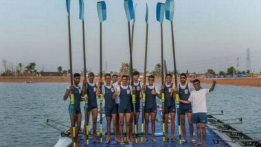 Twitterati Hails Gold Medal-Winning Indian Rowers Sawarn Singh, Dattu Bhokanal, Om Prakash and Sukhmeet Singh in Men's Quadruple Sculls at Asian Games 2018