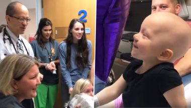 3-Year-Old Cancer Survivor Gets Heartfelt Farewell After Her Last Chemo-Session from Memphis Hospital Staff! Watch Video