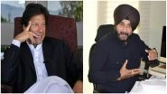 Imran Khan Calls Up Navjot Sidhu, Invites Him to Pakistan's Prime Minister Swearing-in Ceremony