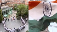 Indian Cricket Team Hoists Tricolour in UK on Independence Day