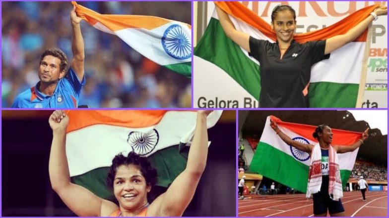Independence Day 2018 Messages: Sachin Tendulkar, Virender Sehwag and Other Sports Stars Wish India on 15th August