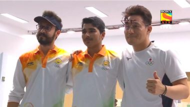 Saurabh Chaudhary Wins Gold, Abhishek Verma Gets Bronze Medal for India in Men's 10m Air Pistol Event at 2018 Asian Games