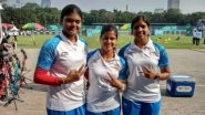 Indian Women's Compound Team Settles For Silver Medal in Asian Games 2018, India's Medal Tally Rises to 42