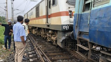 West Bengal: Engine and Guard Coach of Empty Rake of Ispat Express Derails in Howrah Station, Movement of Trains Affected