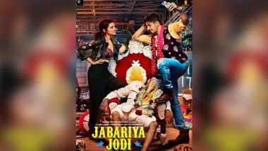 Jabariya Jodi First Poster: Parineeti Chopra and Sidharth Malhotra Are Upto No Good