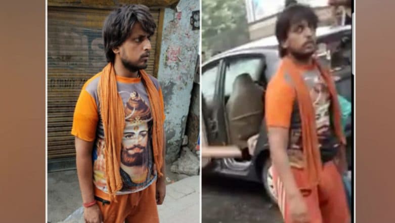 Kanwariya Violence: Delhi Police Arrests One in Vehicle Vandalisation Incident Kanwariya Violence: Delhi Police Arrests One in Vehicle Vandalisation Incident