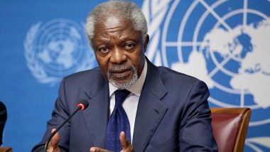 Kofi Annan: The Elder at Forefront of Effort to Make this World a More Peaceful Place Has Died