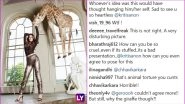 Kriti Sanon Posing With Giraffe Taxidermy in Controversial Cover Photo Leaves Everyone Angry and No Amount of Explanation Can Do the Damage Control Now