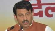 Manoj Tiwari Breaks Sealed Lock in Delhi: Police Registers FIR Against BJP Leader After Video Goes Viral