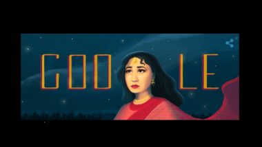 Meena Kumari 85th Birth Anniversary: Google Celebrates Bollywood's 'Tragedy Queen' With a Doodle