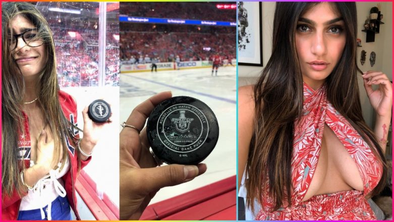 Mia Khalifa Injures Breast After Hit by Stray Hockey Puck, Former Porn Star  to Undergo Surgery for 'Deflated' Boob Implant (See Pics) | ðŸ‘ LatestLY