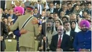 Navjot Singh Sidhu Hugs Pakistan Army Chief Qamar Javed Bajwa, Sits Next to PoK Head at Imran Khan's Swearing in