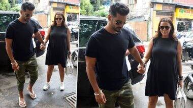 An Angry Angad Bedi Snaps at Fans Who Bother Pregnant Neha Dhupia for Selfies – Watch Video