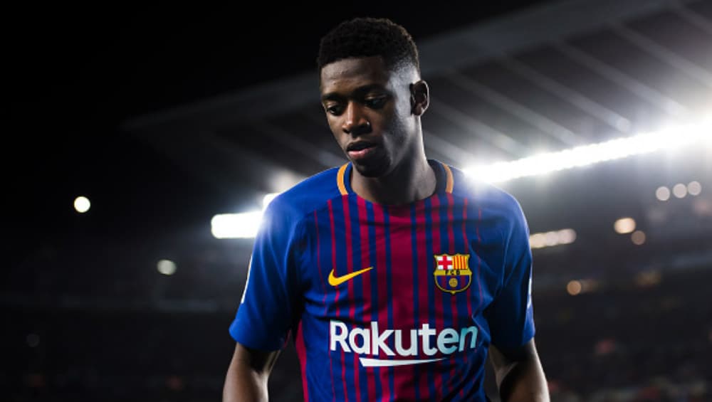 Barcelona's Ousmane Dembele Out For 10 Weeks With Hamstring Injury Barcelona's Ousmane Dembele Out For 10 Weeks With Hamstring Injury