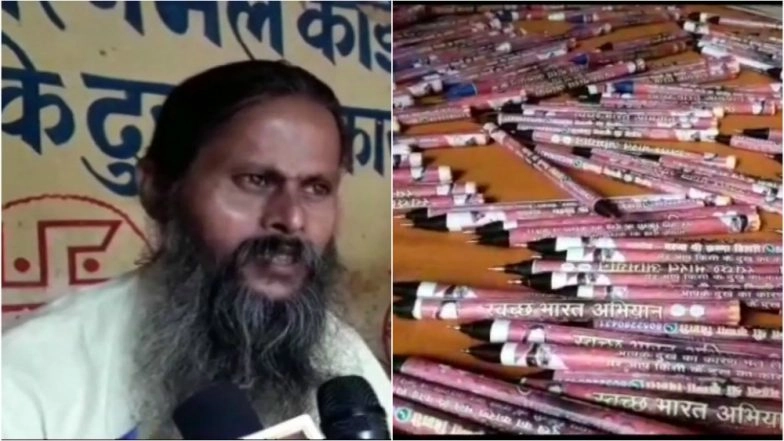This Mahant from Uttar Pradesh Makes Paper Pens to Save Environment