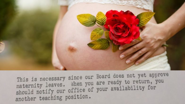 A Viral 1969 Termination Letter Shows How Pregnant Mothers Were Treated Before Maternity Leave