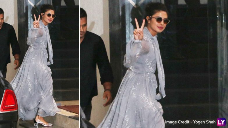 Priyanka Chopra's Gorgeous Blue Gown Will Take Your Mind Straight To The Cinderella Fantasy Tale - View Pics