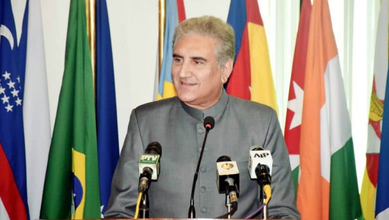 Pakistan Foreign Minister Shah Mahmood Qureshi Summons Emergency Meeting in Islamabad After IAF Strikes Across LoC Destroy JeM Terror Camps in Balakot and Muzaffarabad Pakistan Foreign Minister Shah Mahmood Qureshi Summons Emergency Meeting in Islamabad After IAF Strikes Across LoC Destroy JeM Terror Camps in Balakot and Muzaffarabad