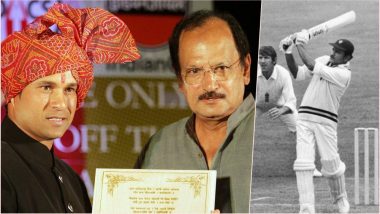 Ajit Wadekar Dies at 77: Sachin Tendulkar, Anil Kumble and Others From Cricketing Fraternity Offer Condolences to Former Indian Captain & Coach!
