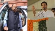 Rafale Deal: Rahul Gandhi Hits Back at Arun Jaitley, Seeks His Response on JPC Probe