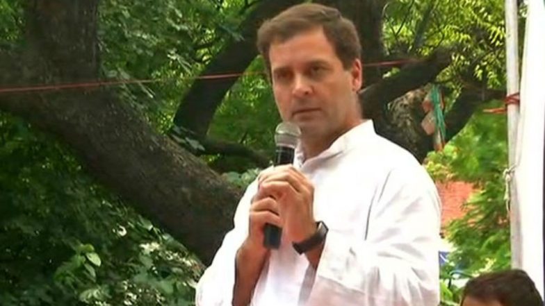 Rahul Gandhi Joins Dalit Protest Rally at Jantar Mantar, Says Modi Government Anti-Dalit