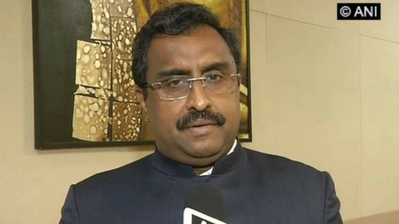 NC-PDP Alliance in Jammu and Kashmir: Probably Fresh Instructions From Across the Border, Says BJP’s General Secretary Ram Madhav