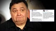 Rishi Kapoor INSULTS a Fan Who Praised Him for His Performance in Mulk