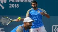 Rohan Bopanna and Divij Sharan Wins GOLD Medal in Men's Doubles Finals at Asian Games 2018, India's Medal Tally 22