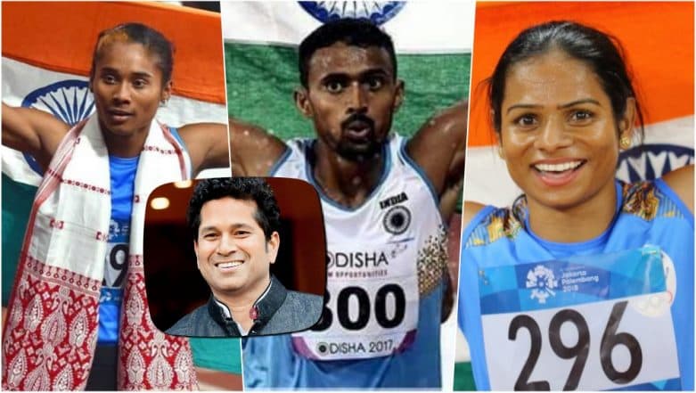 Sachin Tendulkar Keeps Tab on India’s Asian Games 2018 Medal Tally! Tweets Medal Count to Motivate Athletes at Jakarta Palembang Sachin Tendulkar Keeps Tab on India’s Asian Games 2018 Medal Tally! Tweets Medal Count to Motivate Athletes at Jakarta Palembang