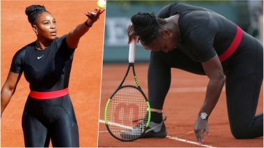 Serena Williams Banned by French Open From Wearing Black Panther-Inspired ‘Superhero’ Catsuit, Twitterati Call It Racism Under the Guise of ‘Dress Code’