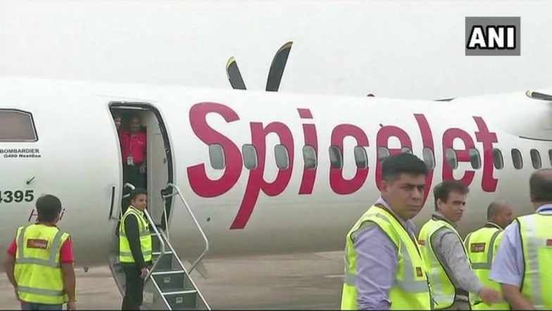 SpiceJet Operates India's First Flight Partially Powered by Bio-fuel From Dehradun to Delhi on Monday
