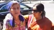 Sushma Swaraj Is Pleasantly Surprised to See an Uzbek Woman Singing 'Ichak Dana' (Watch Video)