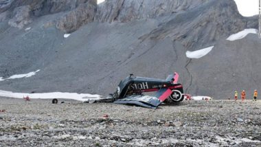 Vintage Plane Crashes in Swiss Alps, 20 Killed