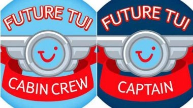 TUI Airways Give Sexist Stickers to Children on Board! Future 'Captain' Badges for Boys And 'Cabin Crew' for Girls